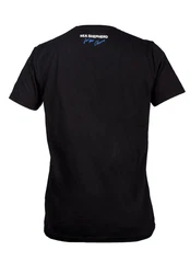 Sea Shepherd T-Shirt For the Ocean Hai Dunkelgrau/Schwarz/Hellblau/Dunkelblau/Blau