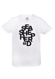 Sea Shepherd T-Shirt Weiß/Grau/Blau/Rot Sea Shepherd T-Shirt Weiß/Grau/Blau/Rot
