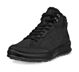 Ecco ByWay 2.0 Schnürboots High Top Sneaker Schwarz