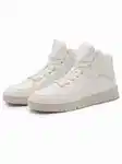 OMBRE Sneakerboots Gefttert Creme/Beige/Weiß/Khaki