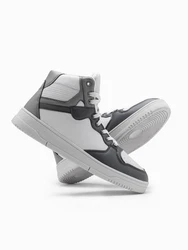 OMBRE Sneakerboots Gefttert Hellgrau/Grau/Blau