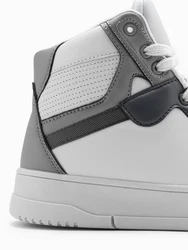 OMBRE Sneakerboots Gefttert Hellgrau/Grau/Blau