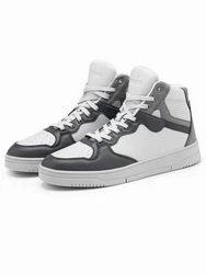 OMBRE Sneakerboots Gefttert Hellgrau/Grau/Blau