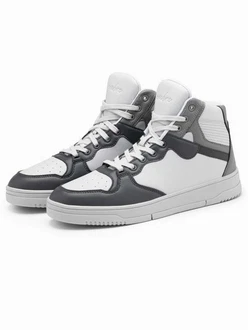 OMBRE Sneakerboots Gefttert Hellgrau/Grau/Blau