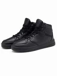 OMBRE Sneakerboots Gefttert Schwarz