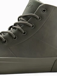 OMBRE Hohe Sneakers Sneakerboots Dunkelgrün