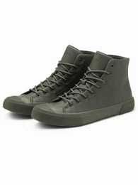 Hohe Sneakers fr Mnner mit Gummikappe Sneakerboots
