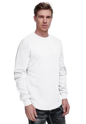 Rusty Neal Sweatshirt Weiß/Grau/Creme/Silber