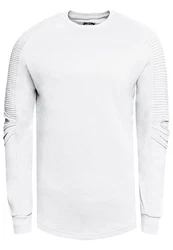 Rusty Neal Sweatshirt Weiß/Grau/Creme/Silber