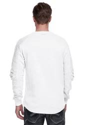 Rusty Neal Sweatshirt Weiß/Grau/Creme/Silber