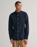 Gant Langarmhemd REG FLANNEL MELANGE SHIRT blau/marine