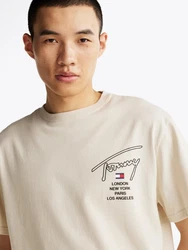 Tommy Jeans T-Shirt TJM REG SIG CITY TWIST TEE EXT 