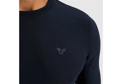 PME LEGEND Strickpullover Dunkelblau/Blau