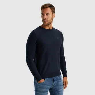 PME LEGEND Strickpullover Dunkelblau/Blau