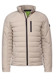 STREET ONE MEN Steppjacke mit Stehkragen Beige/Khaki