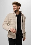 STREET ONE MEN Steppjacke mit Stehkragen Beige/Khaki