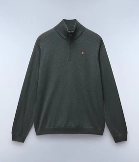 Napapijri Pullover Damavand Half Zip 4 grün urban
