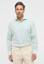 Eterna Langarmhemd MODERN FIT EASY IRON Hellblau/Türkis/Grün/Blau