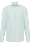 Eterna Langarmhemd MODERN FIT EASY IRON Hellblau/Türkis/Grün/Blau