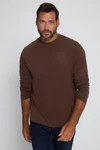 JP1880 T-Shirt Langarmshirt Basic Braun/Dunkelbraun/Bordeaux/Grau JP1880 T-Shirt Langarmshirt Basic Braun/Dunkelbraun/Bordeaux/Grau