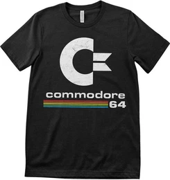T-Shirt Commodore 64 Washed Logo T-Shirt