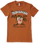 LOONEY TUNES T-Shirt The Tasmanian Devil Braun/Beige/Orange