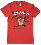 LOONEY TUNES T-Shirt The Tasmanian Devil Rot/Dunkelrot