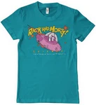 Rick and Morty T-Shirt Science Grau/Türkis/Dunkelrot/Blau/Grün