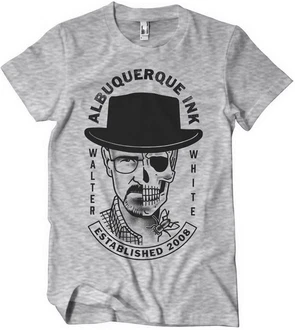 Breaking Bad T-Shirt Albuquerque Ink Grau/Dunkelgrau/Hellgrau