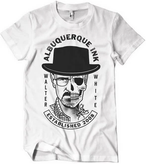 Breaking Bad T-Shirt Albuquerque Ink Grau/Weiß