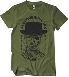 Breaking Bad T-Shirt Albuquerque Ink Dunkelgrün/Grün