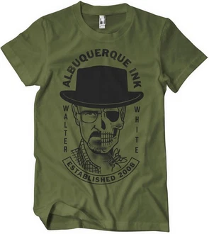 Breaking Bad T-Shirt Albuquerque Ink Dunkelgrün/Grün