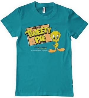 LOONEY TUNES T-Shirt Tweety Pie Grün/Türkis/Orange