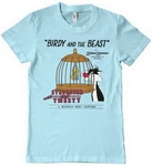 LOONEY TUNES T-Shirt Birdy And The Beast Türkis/Hellblau