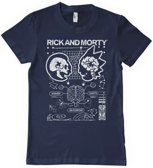 Rick and Morty T-Shirt Nobody Exists On Purpose