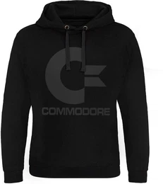 Hoodie Commodore Black Logo Epic Hoodie