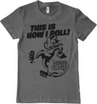 Inspector Gadget T-Shirt This Is How I Roll Grau/Dunkelgrau/Hellgrau/Silber/Weiß