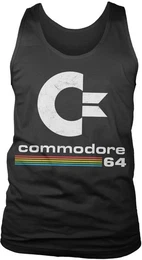 T-Shirt Commodore 64 Washed Logo Tank Top