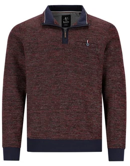 Hajo Sweatshirt Troyer Kragen Stay Fresh Bgelfrei 