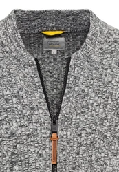 camel active Strick  Hellgrau/Grau/Dunkelgrau