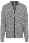 camel active Strick  Hellgrau/Grau/Dunkelgrau