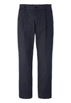Hessnatur Stoffhose Bio-Baumwolle Dunkelblau/Blau/Hellblau