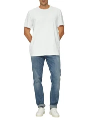 s.Oliver T-Shirt Weiß/Grau