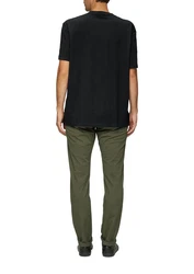 s.Oliver T-Shirt Schwarz/Dunkelblau