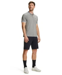 FALKE Poloshirt Grau/Hellgrau