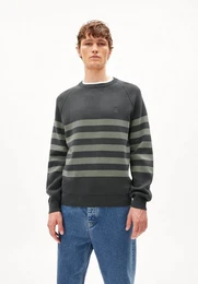 Strickpullover AALBERTOS Herren Regular Fit aus Bio-Baumwolle