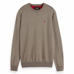 SCOTCH & SODA Sweatshirt Essential Khaki/Braun/Grau/Beige
