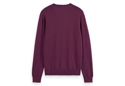 SCOTCH & SODA Sweatshirt Essential Lila/Dunkelrot/Rosa/Bordeaux
