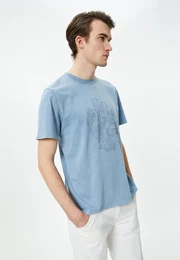 T-Shirt Kurzrmelig Rundhalsausschnitt Tshirt