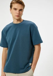 T-Shirt Kurzrmelig Rundhalsausschnitt Tshirt